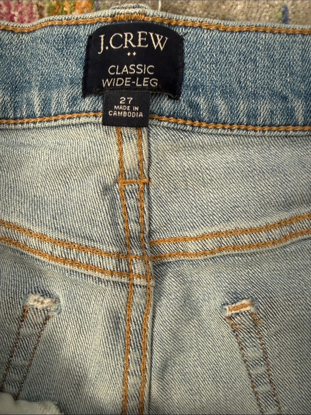 J. Crew classic wide leg - Picture 2 of 3